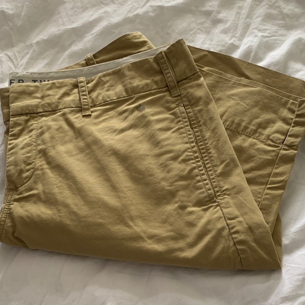 G1 Paper Twill Khaki Shorts